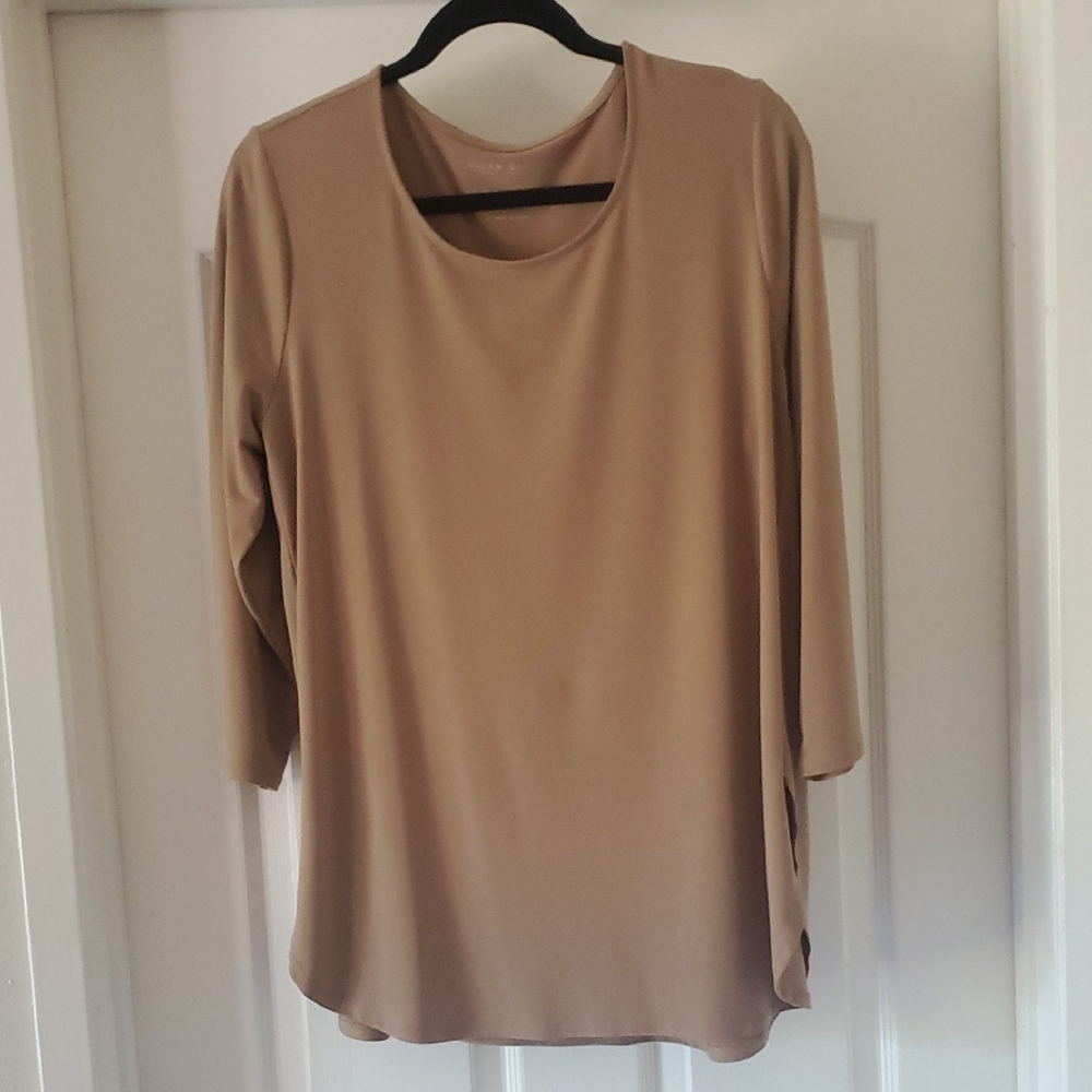 Elegant Tan Women's Top